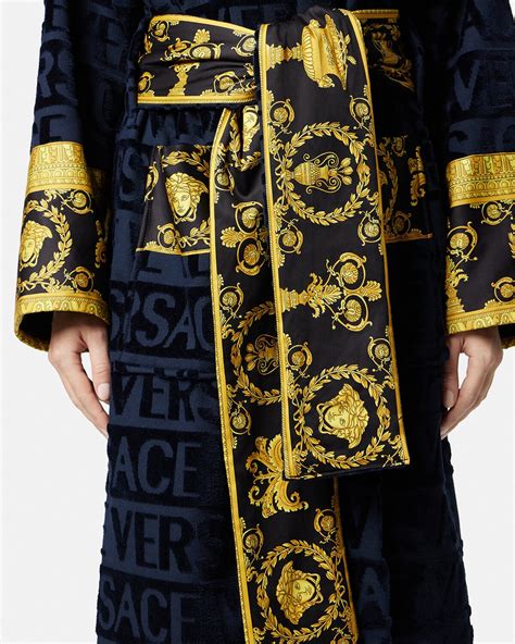 versace bathing robe|versace baroque bathrobe.